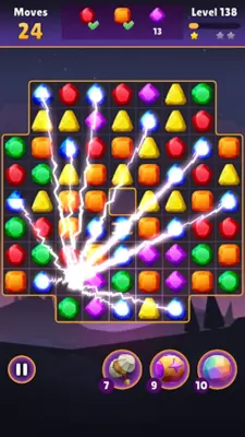 Jewel Quest - Magic Match3 android App screenshot 4